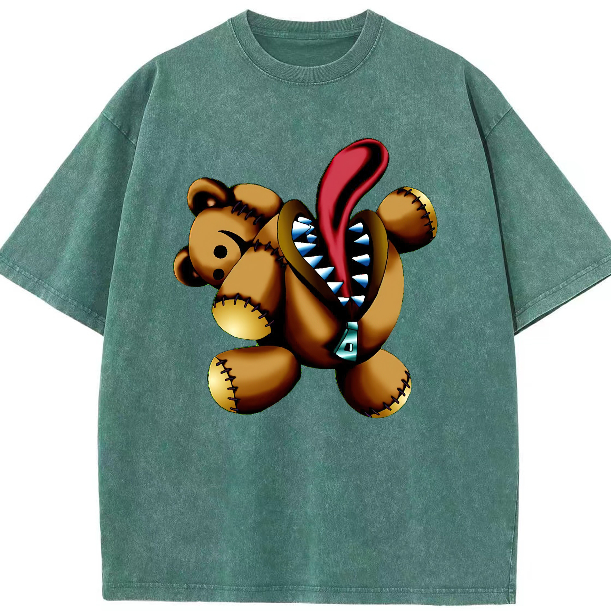 （画像用） 遊☆戯☆王 Yu-Gi-Oh! 綿100% ヴィンテージ風 半袖Tシャツ（フロントプリント）